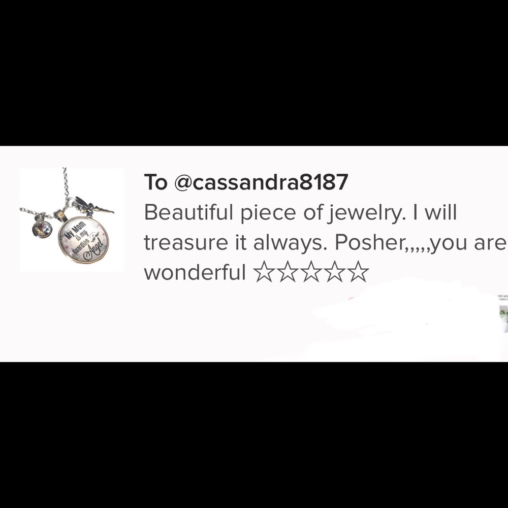 (C3) My Mom is my Guardian Angel Necklace - Picture 7 of 7